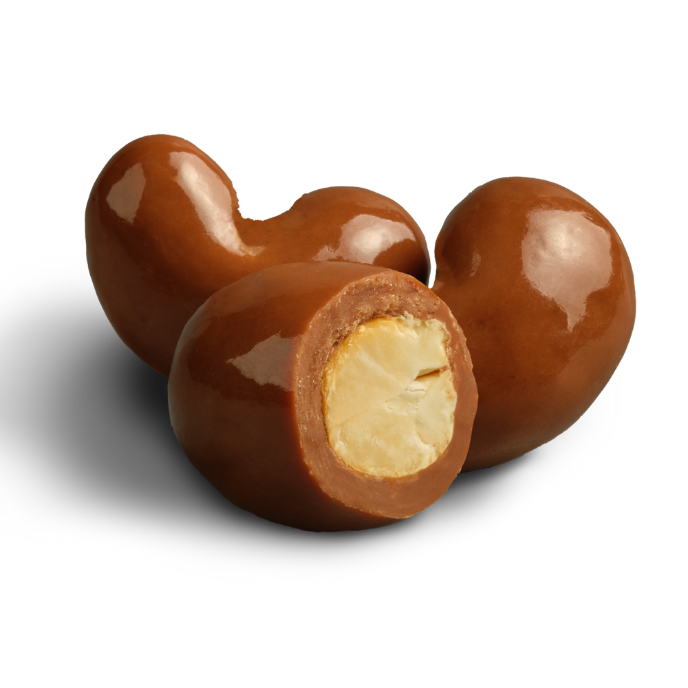 
                      
                        Load image into Gallery viewer, Emily&amp;#39;s Milk Chocolate Cashews 3 Pk.
                      
                    