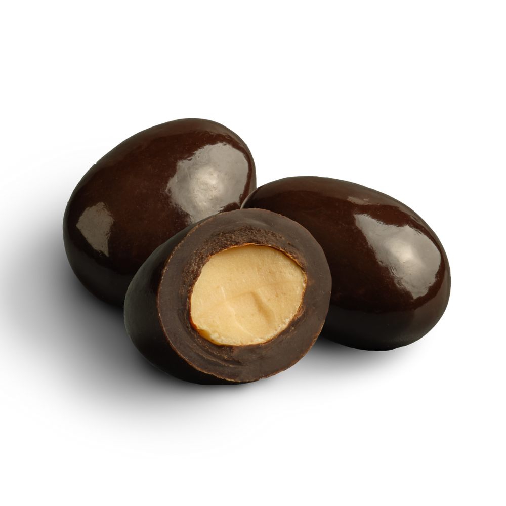 
                      
                        Load image into Gallery viewer, Emily&amp;#39;s Dark Sea Salted Chocolate Covered Almonds
                      
                    