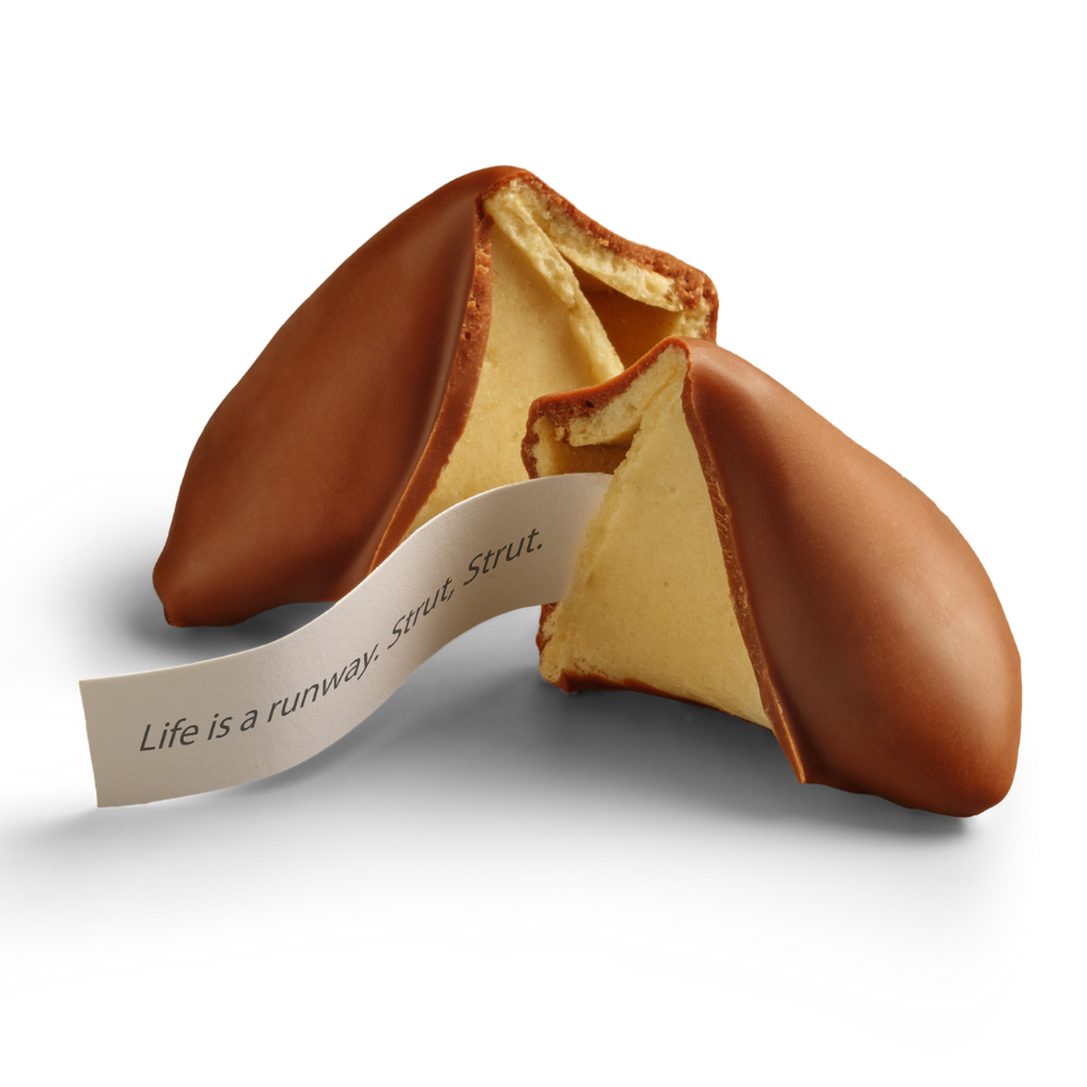 
                      
                        Load image into Gallery viewer, Emily&amp;#39;s Milk Chocolate Fortune Cookies 3 Pk.
                      
                    